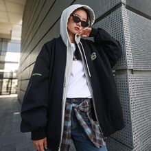 85557棉服秋冬季外套少女派克服新款大童棒球服高初中学生棉衣