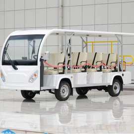 利凯士得/17座电动观光车/公园摆渡车/接待车/电瓶观光车