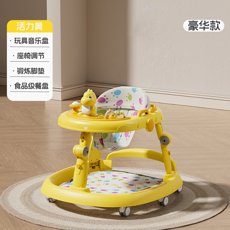 Caminata para bebés, piernas anti-o-multifunción, anti-caída, anti-vuelco, niña, niño, bebé, puede sentarse en un cochecito