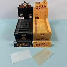 工厂直销跨境OHIS手卷纸rolling paper 预卷纸可设计LOGO木浆纸