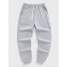 H 38114 Solid color beam foot men sweatpants ��ɫ������ʿ��