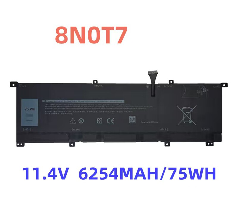 Suitable for Dell XPS 15 9575 P73F 8N0T7 0TMFYT laptop battery Suitable for Dell XPS 15 9575 P73F 8N0T7 0TMFYT laptop battery