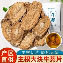 牛蒡根茶500g牛蒡茶中药材正品新鲜黄金牛旁干牛棒片榜磅旁旗舰店