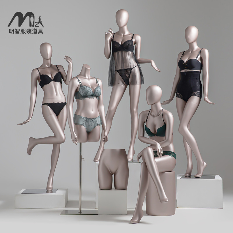 Lingerie Store Mannequin Display Stand Female Window Props Underwear Full Body Dummy Model Lady Mannequin