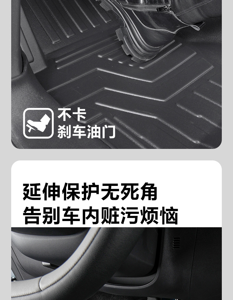 TPE Floor Mats for Dongfeng Venucia VX6 2023-2026