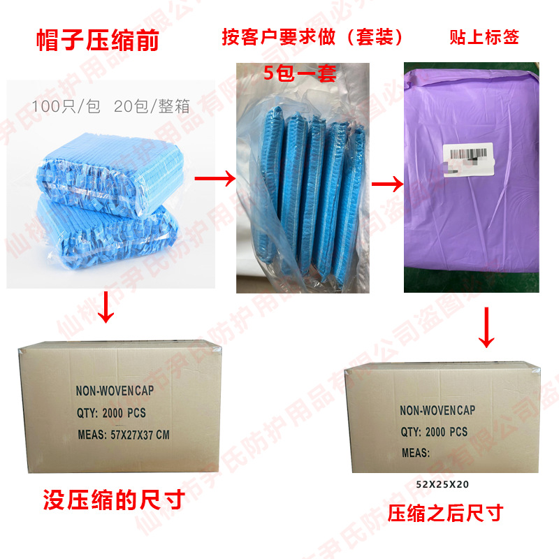 外贸压缩套装展示图