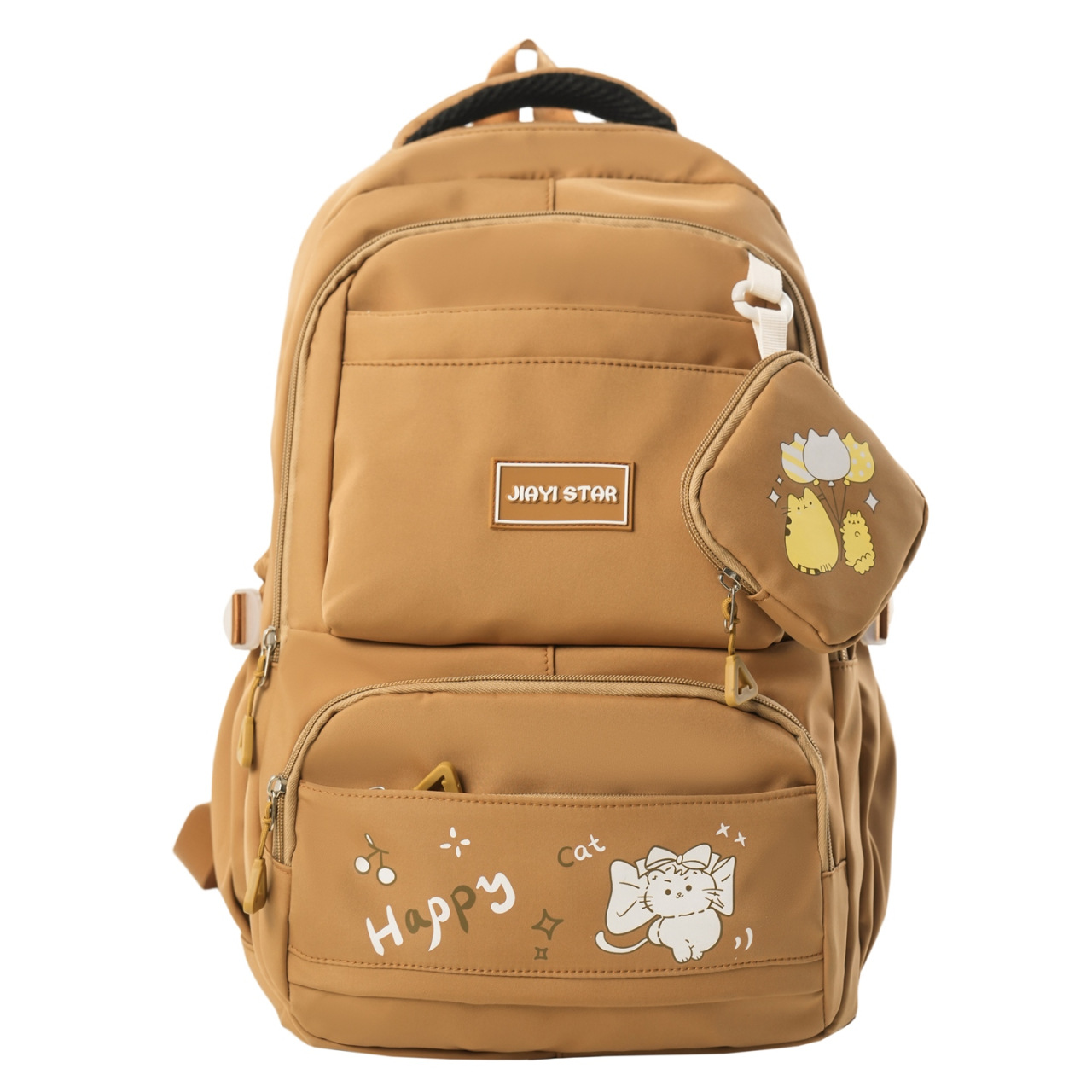 Mochila encantadora para mujeres 2025 nueva bolsa de viaje de computadora para estudiantes de secundaria de alta capacidad de moda coreana mochila casual para mujeres image 12