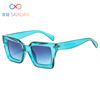 Square brand fashionable sunglasses, European style, internet celebrity