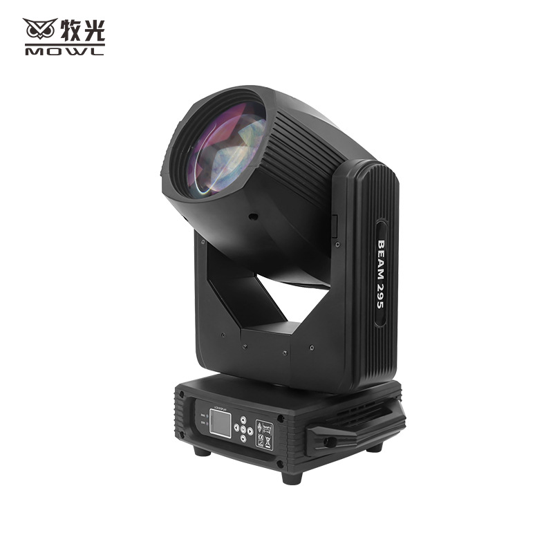 Etapa iluminación beam295w computadora sacudiendo cabeza patrón haz luz boda salón banquete colorido proyector giratorio