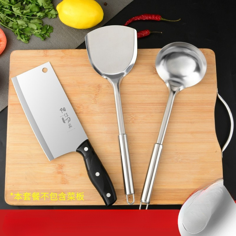Cuchillo de cocina afilado Yangjiang cuchillo de cocina de cocina cuchillo de cocina dormitorio conjunto de tabla de corte super