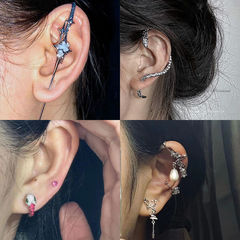 星守系列原創穿刺耳針高級耳環耳掛ins個性出遊搭配