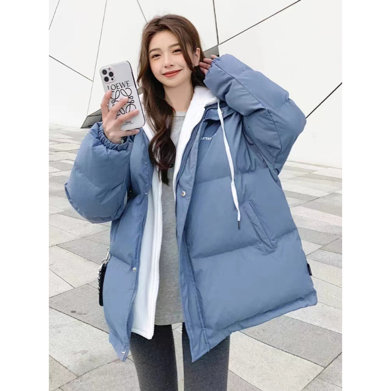 网红羽绒棉服短款女学生棉衣2025年冬季新款小个子棉服外套棉|undefined