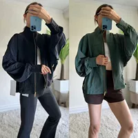 Luludaring та же модель свободная defin * куртка повседневная тонкая одежда для йоги женская спортивная бег здоровая