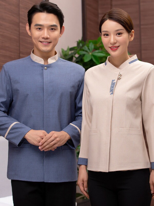 Cleaning Clothes Long Sleeve Property Auntie Cleaner Clothing Hotel Hotel Room Cleaner Work Clothes Autumn and Winter suit Cleaning Clothes Long Sleeve Property Auntie Cleaner Clothing Hotel Hotel Room Cleaner Work Clothes Autumn and Winter suit
