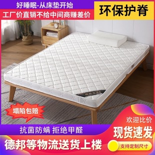 Eco-Friendly Coconut Palm Mattress Topper for Double Bed, 1.8 Hard, 1.5 Thickened, Extra Thick, Extra Soft Folding Mattress, Comfortable and Spine-Protecting