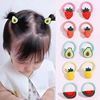 Cartoon children's elastic hair rope, flowered, no hair damage