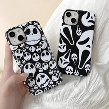 外贸爆款骷髅头iphone13手机套苹果17promax菲林手机壳16创意12硬