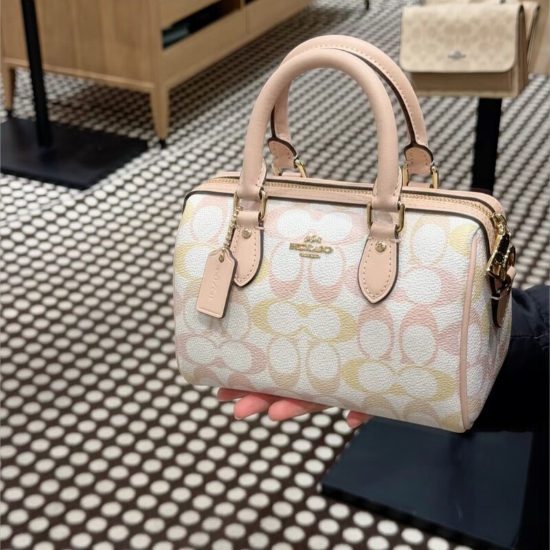Guangzhou High-Quality Koujia Rowan Mini Boston Pillow Bag Classic Presbyopic Mini Satchel Crossbody Bag