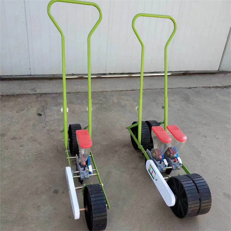 高效省力免间苗蔬菜播种机 家用小型手推种菜机 芹菜香菜精播机