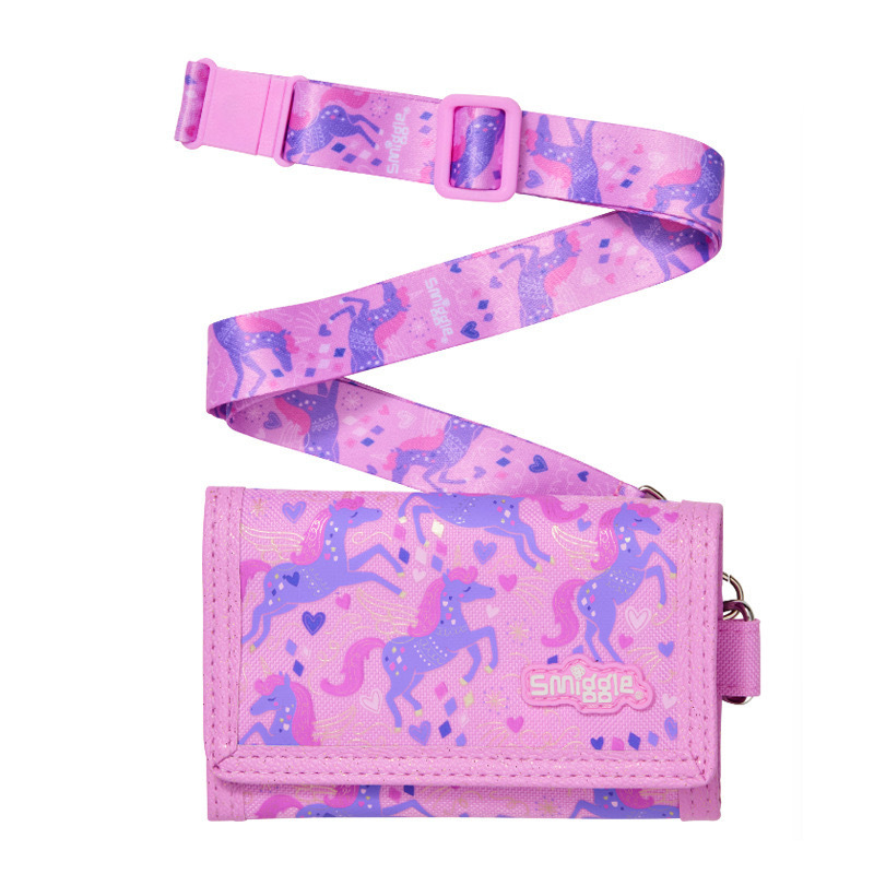 Australia Smiggle Unicornio de dibujos animados mochila de hombro para niños mochila de comidas para estudiantes primarios