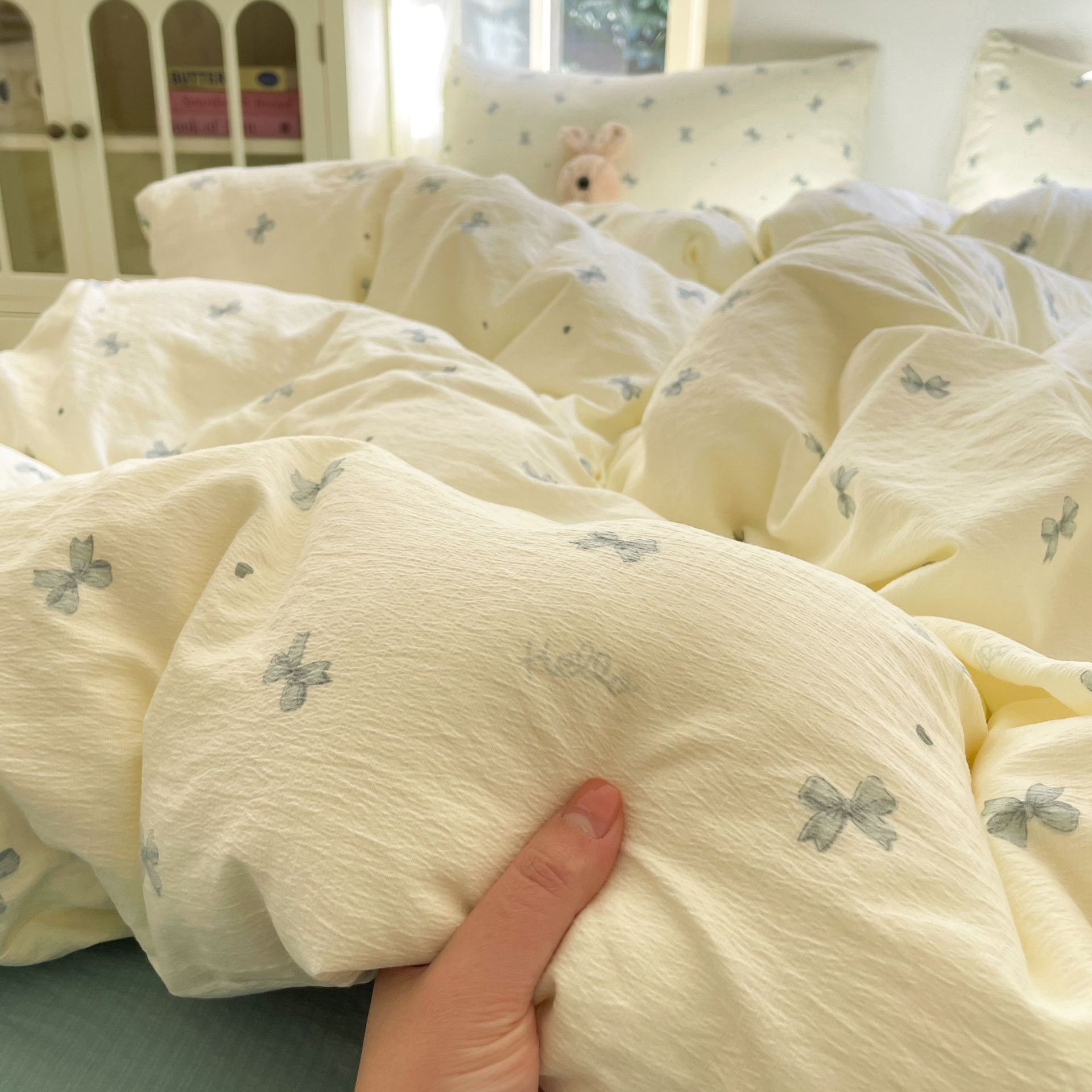 Heart Knot-Blue [부드럽고 피부 친화적이며 밀착되고 편안함]