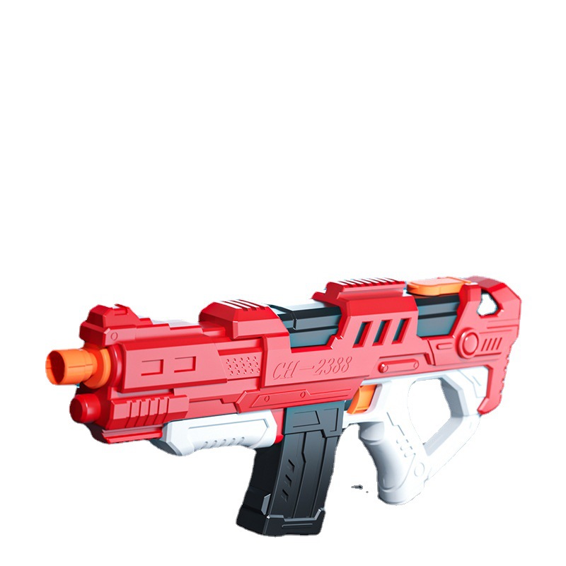 Nueva pistola de agua eléctrica de pelo continuo auto-absorbente pistola de agua de alta presión de gran capacidad Súper Larga Distancia pistola de juguete para niños al por mayor