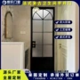 浴室法式厕所复古室内门