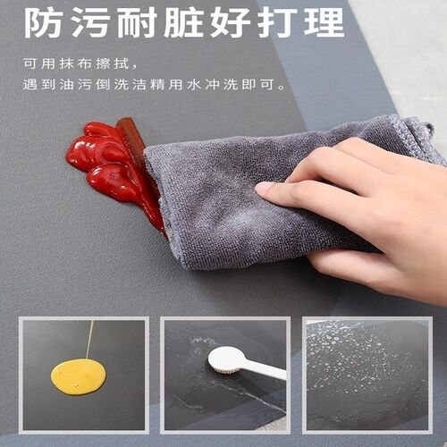 Kitchen Diatomaceous Earth Mat Household Long Strip Irregular Black and White Tower Rug Absorbent Anti-slip Stain-resistant Washable Foot Mat