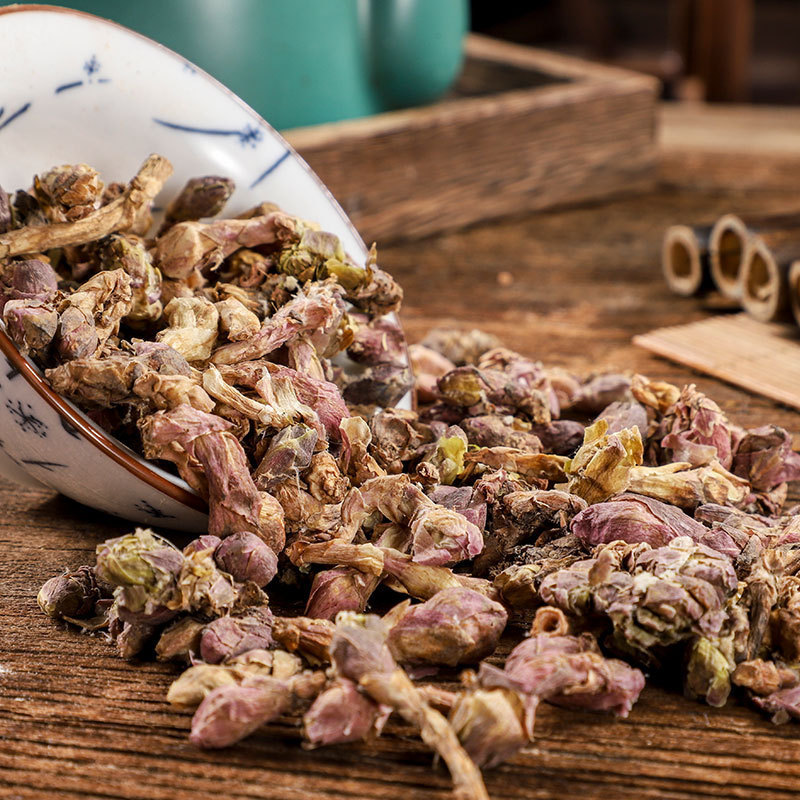 Flos Farfarae Kuan Dong Hua Dried Flower Buds 500g Loose Tussilago farfara for Herbal Decoction specifications