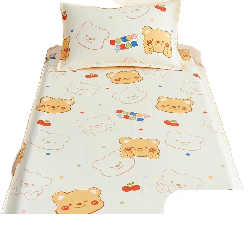 Dormitorio de estudiantes Funda de edredón Funda de colchón Litera superior e inferior 90x200 Funda de edredón Cama individual con todo incluido Funda de colchón Funda protectora de colchón