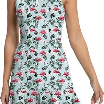 Women's Foreign Trade Tennis Wear, Golf Wear, Sleeveless Printed Sports Training Wear, New Summer Cross-Border Source