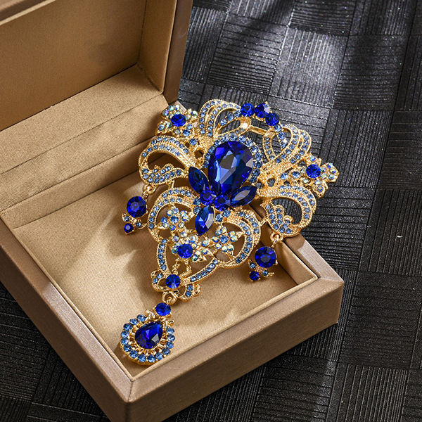 creative high-end fashionable brooch drop-shaped