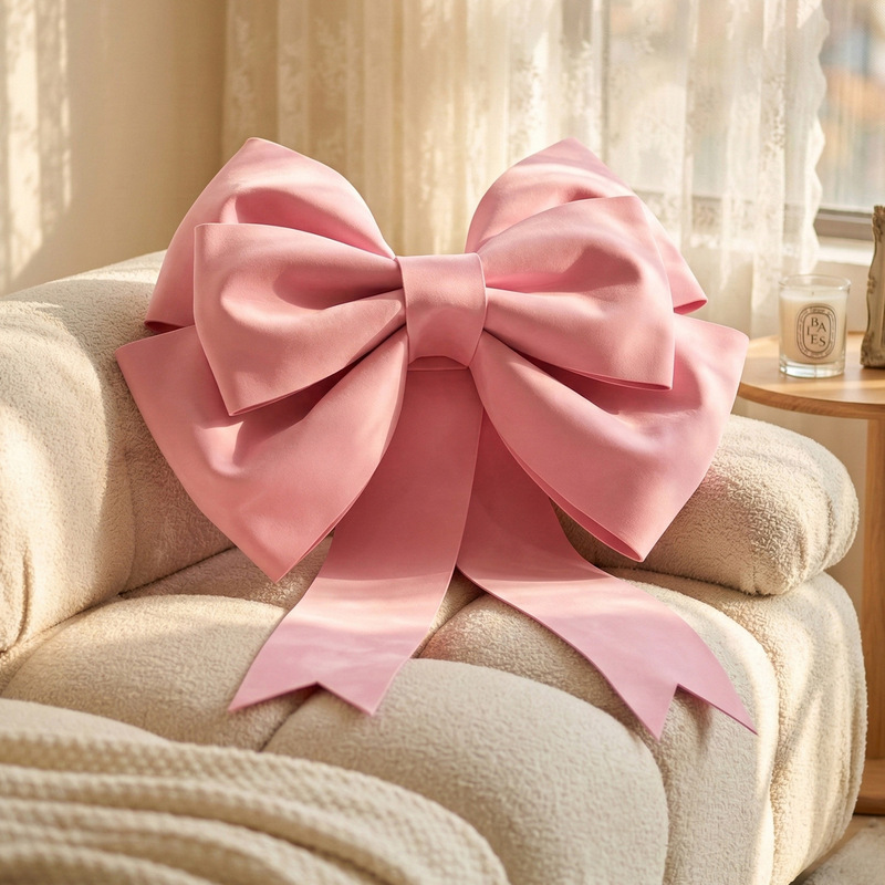 Cross-Border Oversized Pink Bowknot Birthday Wedding Party Housewarming Decoration Arrangement Internet-Famous Eva Material Package Finished Product