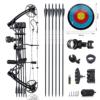 Street compound bow for adults, bow and arrows, archery, P1