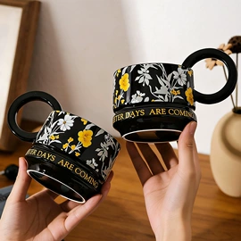 陶瓷杯;碗;咖啡杯