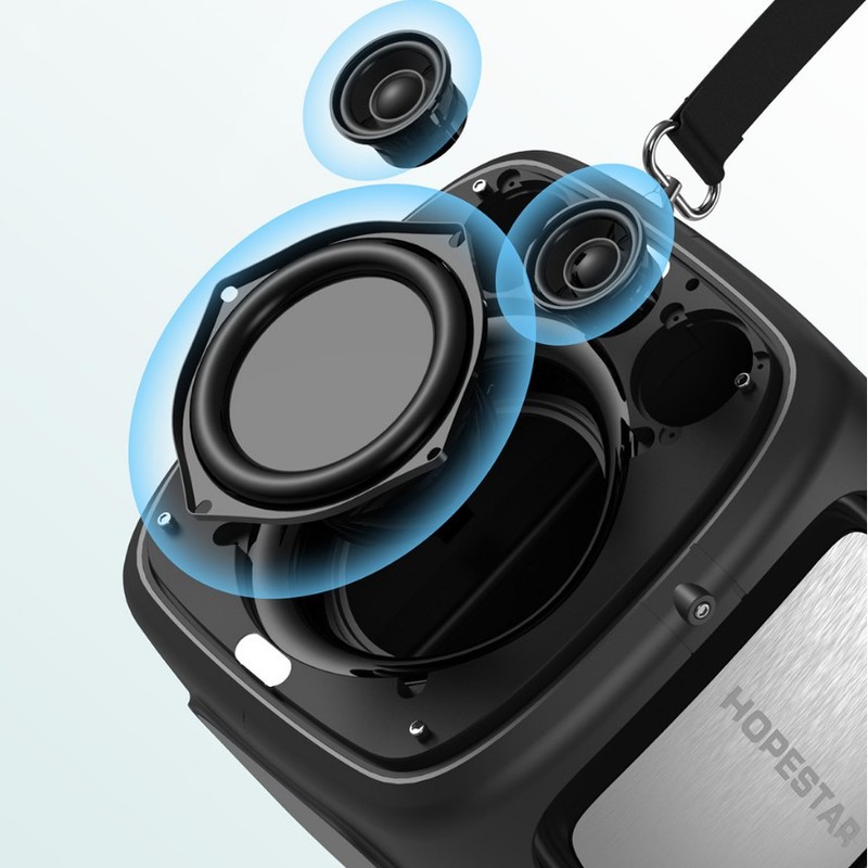 HOPESTAR-PARTYONE2022ハイパワーbluetoothスピーカーマイク付きk歌家庭ktv便|undefined
