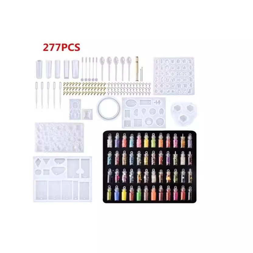 277pcs violent bear sequins bottle ticking suite
