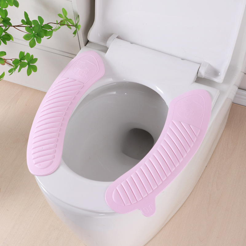 防水トイレマット、トイレシート、冬用、四季通用、トイレシリコンフォームリング、便座カバー、中国風|undefined