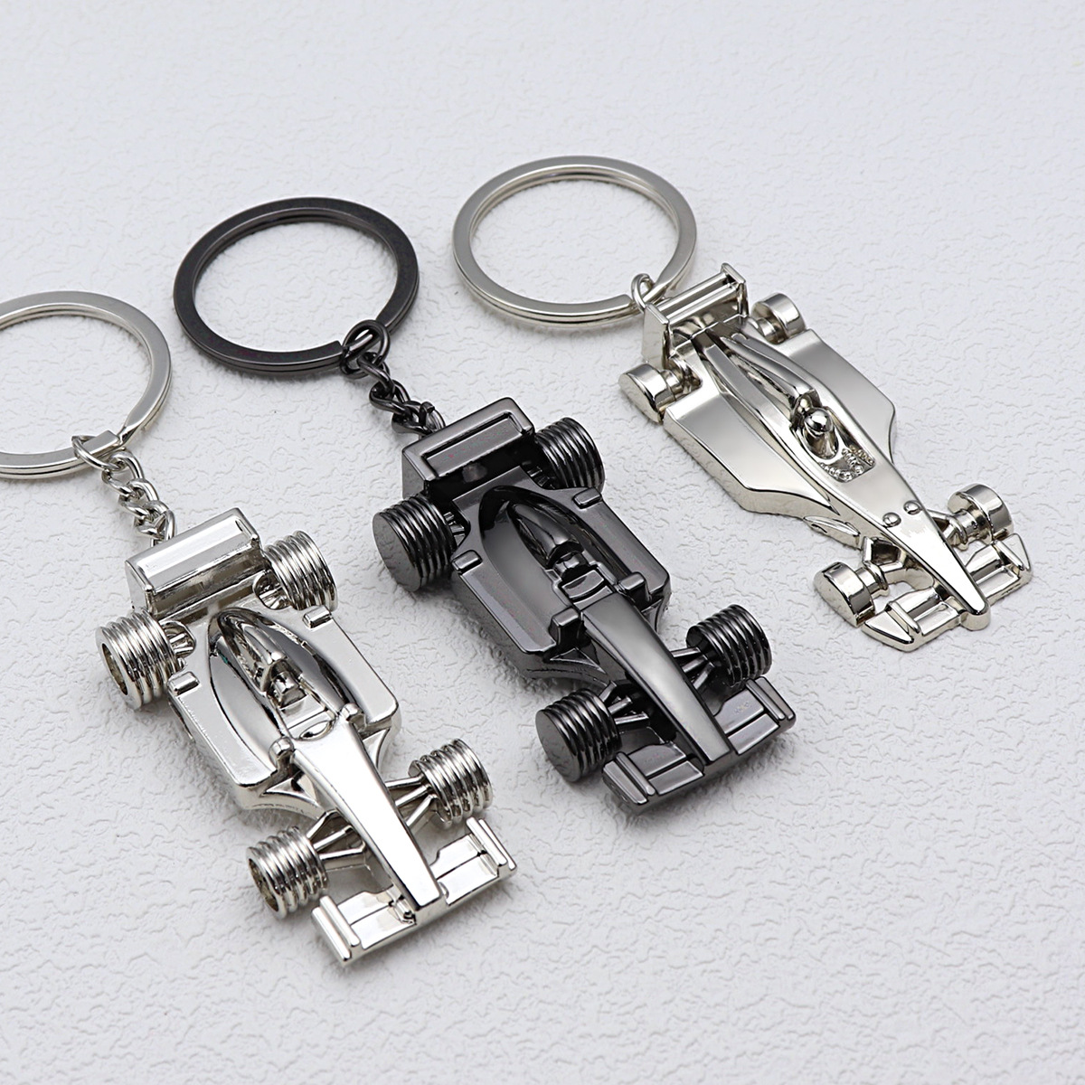 创意F1赛车钥匙扣挂件小礼品赛车俱乐部周边纪念品可激光定制LOGO