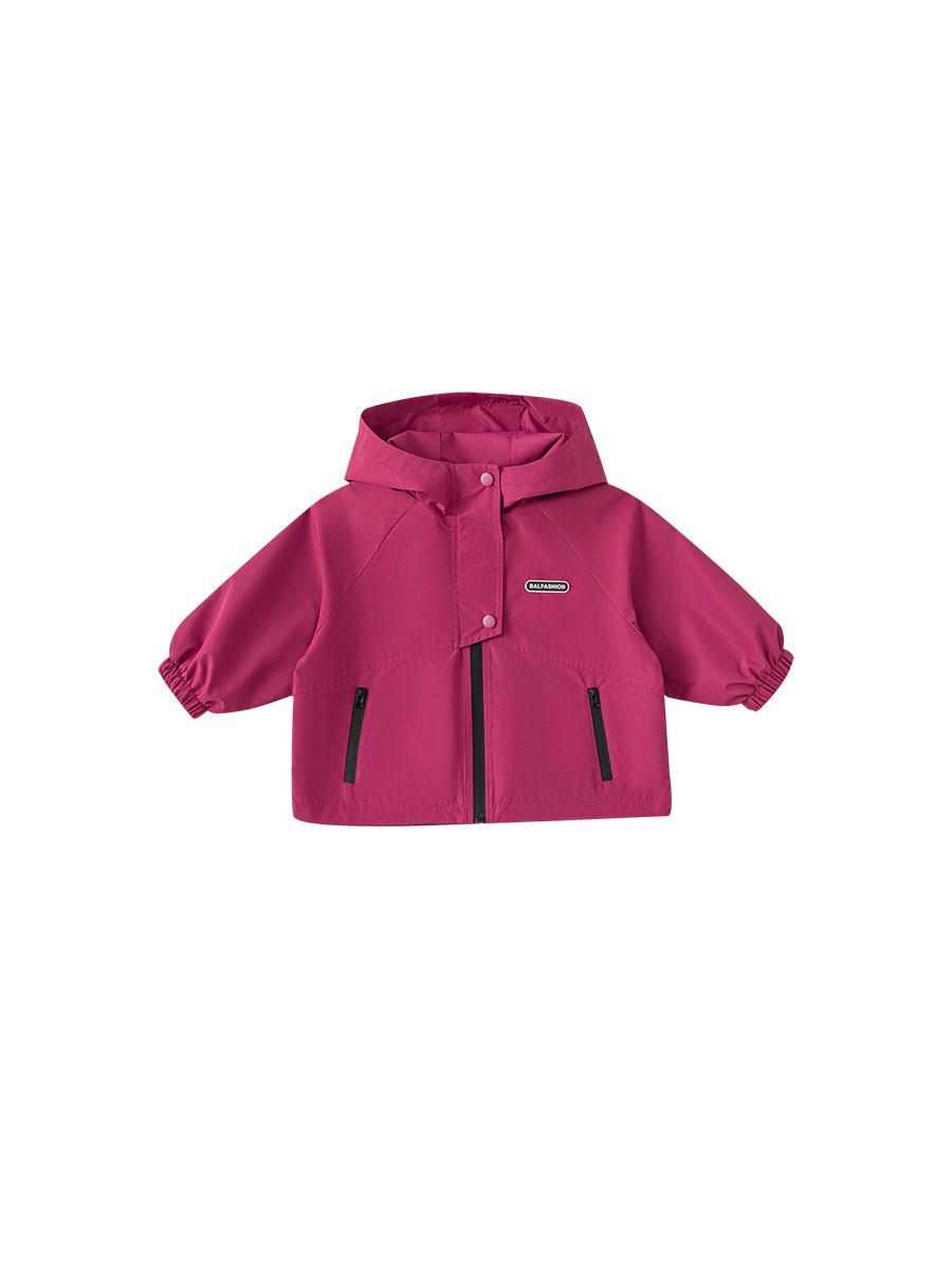 Youbao ropa para niños chaqueta de otoño para niñas 2025 otoño nuevo estilo pequeño y mediano bebé chaqueta de punto casual con capucha