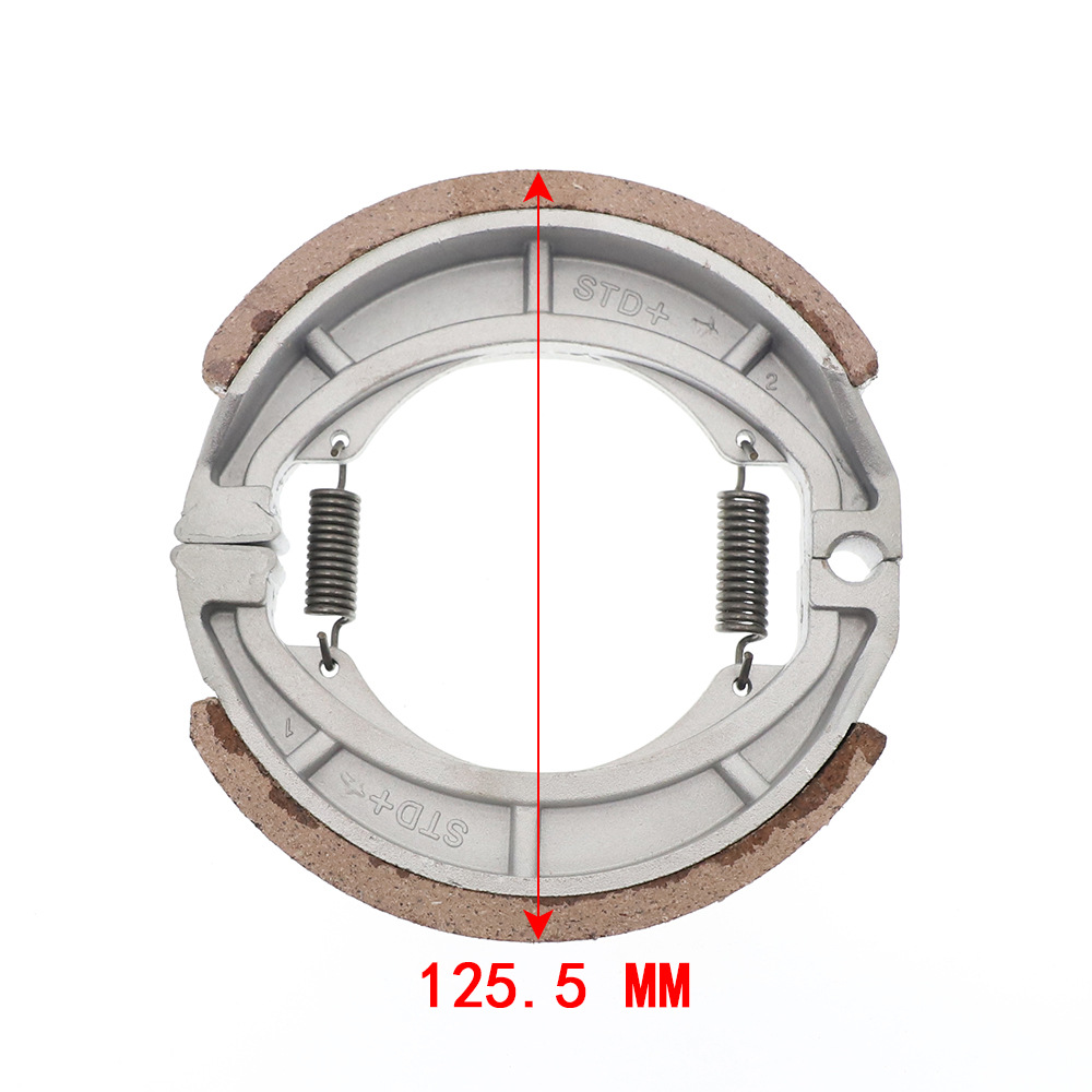 tambor de freno de motocicleta pieza de fricción de bloque de zapada de freno Suzuki GNGS125125 STD STD + S602