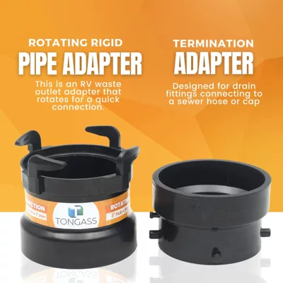 Tank cap connector adapter, ABS