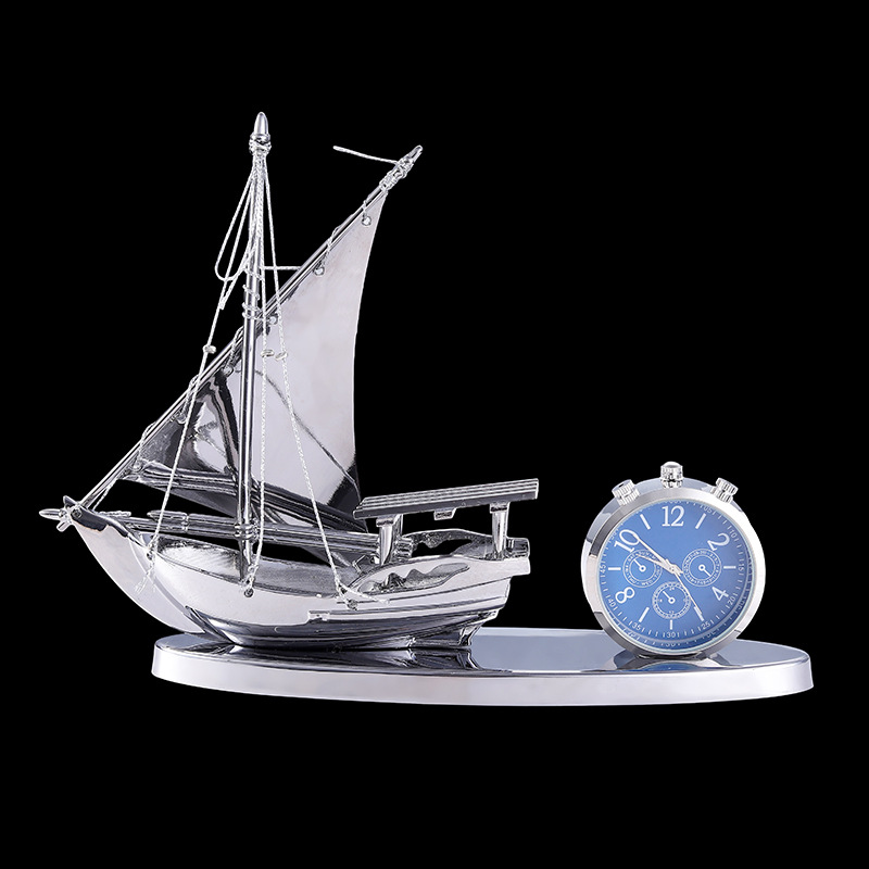 Car Ornaments Alloy Boat Car Perfume Seat Cow New Entry and Exit Safe Car Interior Decoration Supplies Aromatherapy Ornaments