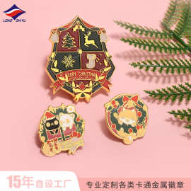 龙之宇15年定做动漫周边胸针创意金属徽章定制卡通胸章优质供应商
