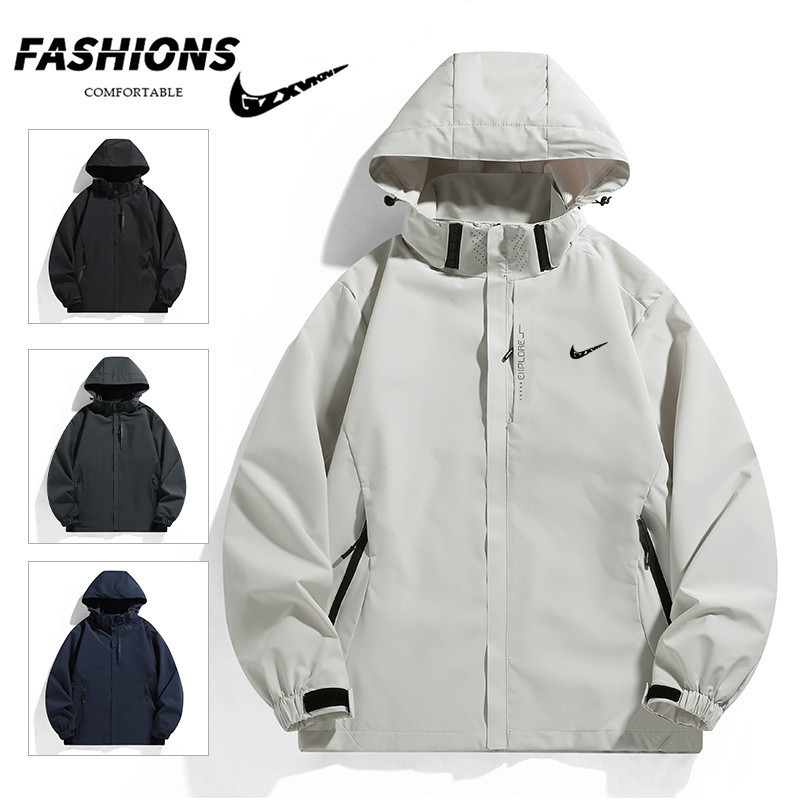 2025 New Outdoor Jacket for Men, Spring and Autumn Thin Windproof and Waterproof Sports Jacket, Autumn Mountaineering Clothing for Men