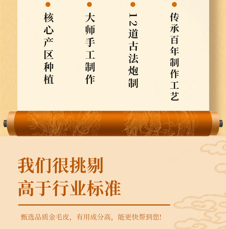 Huazhou Tangerine Peel Tea Hua Ju Hong Citrus Grandis Exocarp 150g Aged Loose Herbal Tea for Daily Brewing overview