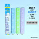 Pupil soft ruler 15CM20 transparent color bendable not easy to break ruler square wave line painting ruler