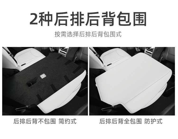 Specially Designed for Tesla's 25 New Model 3 Car Seat Cushions, Breathable Seat Covers and Seat Cushion Covers for All Seasons