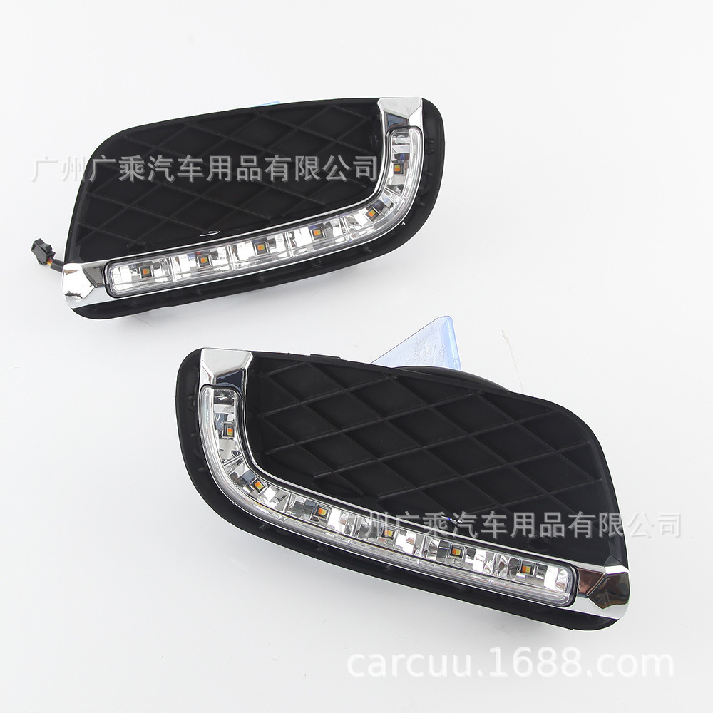 Adecuado para 08-11 smart fortwo elf luces de conducción diurna luces antiniebla LED especiales luces de conducción diurna