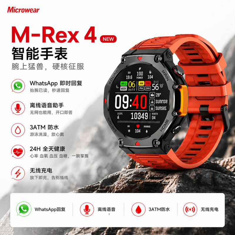 【Direct from the Manufacturer】Smartwatch Ma31 Private Model Cross-Border Atm Waterproof Gps Positioning Whatsapp Reply 【Direct from the Manufacturer】Smartwatch Ma31 Private Model Cross-Border Atm Waterproof Gps Positioning Whatsapp Reply
